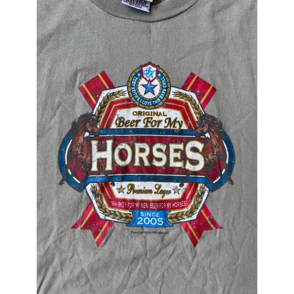 VTG Toby Keith Beer For My Horses T Shirt - Picture 4 of 6